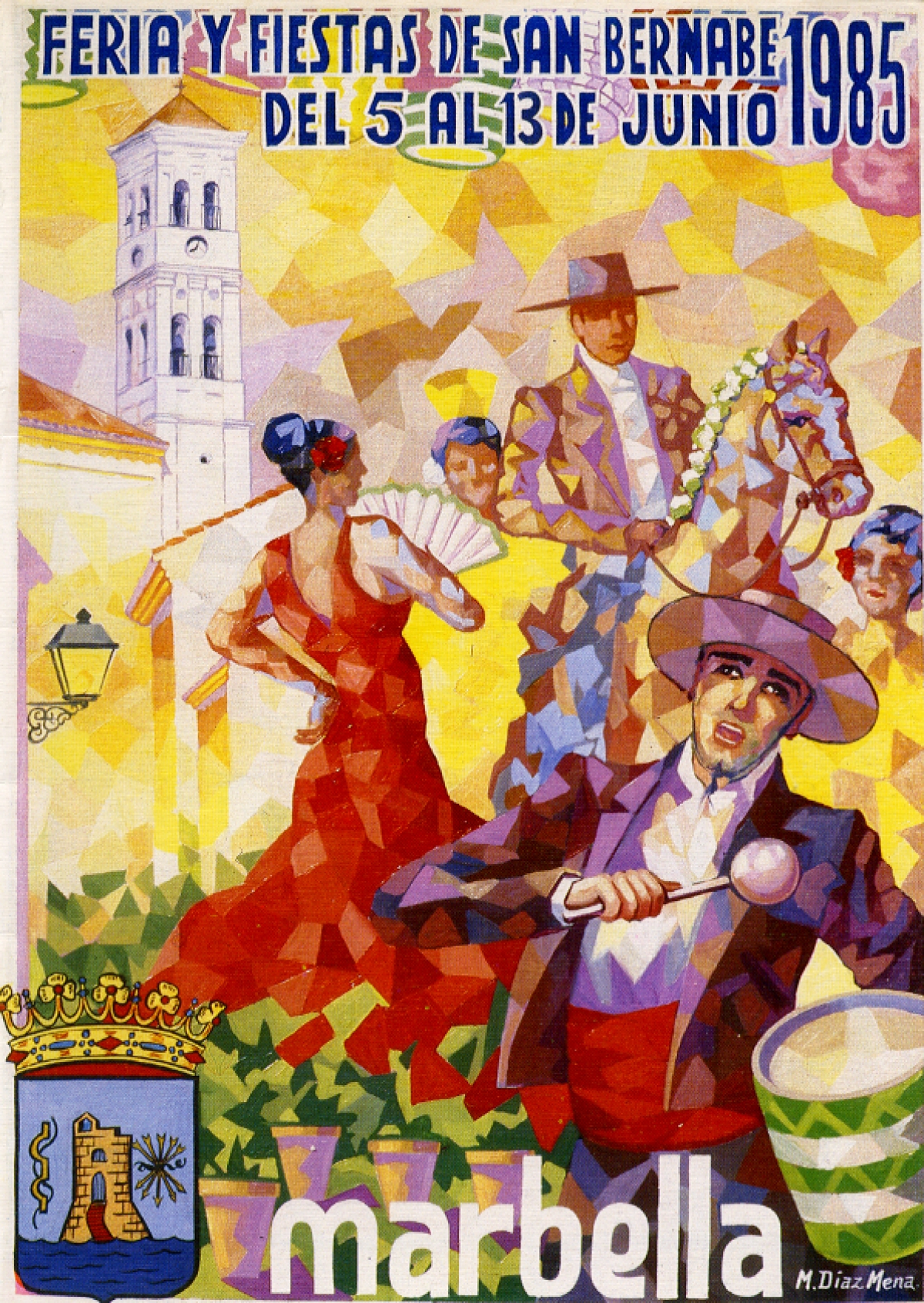 Feria y Fiestas de San Bernabé 1985 Marbella